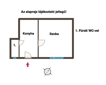 Eladó Lakás 1184 Budapest 18. kerület Garzon lakás a 19.kerület határárban