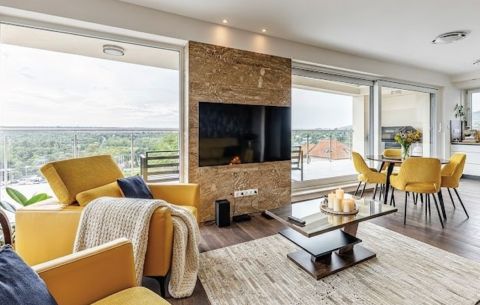 Eladó Lakás 1112 Budapest 11. kerület , Madárhegynél, panorámás, medencés lakás