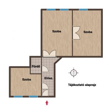 Eladó Lakás 1085 Budapest 8. kerület Palotanegyedben világos, felújított, klímás lakás eladó