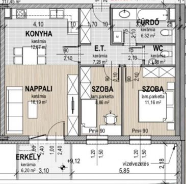 Eladó Lakás 9011 Győr 9025 Győr, Sziget