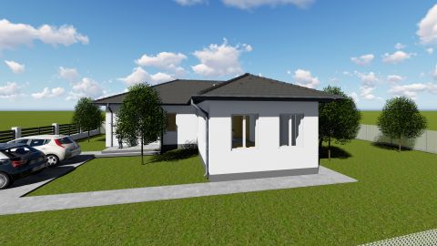 Eladó Ház 2213 Monorierdő Újépítésű ,hőszivattyús 3 szobás ház eladó