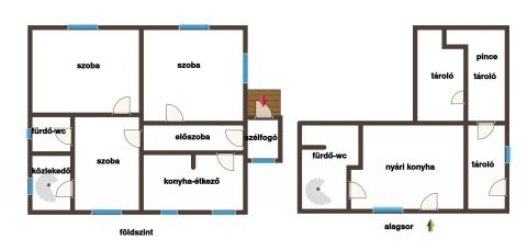 Eladó Ház 3261 Pálosvörösmart Település központjában 