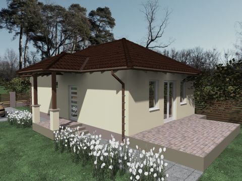 Eladó Ház 8695 Buzsák , Gyógyfürdő közelében Újépítésű családi ház.