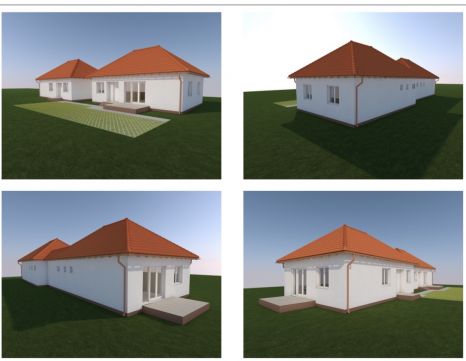 Eladó Ház 2200 Monor , 3 szoba + nappalis, tároló kapcsolatos ikerházfél!