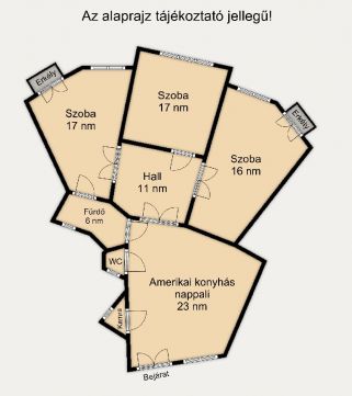 Eladó Lakás 1086 Budapest 8. kerület 1086 Budapest 8, Józsefváros