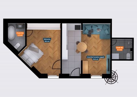 Eladó Lakás 1137 Budapest 13. kerület 