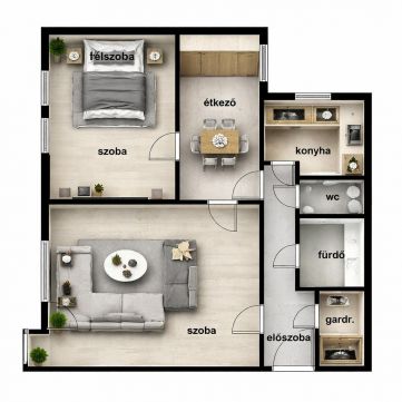 Eladó Lakás 1165 Budapest 16. kerület 1165 Budapest 16, Centenáriumi lakótelep