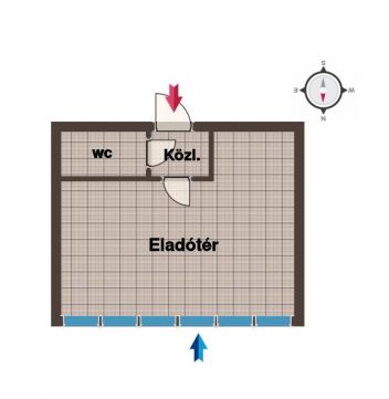 Kiadó Üzlethelyiség 4029 Debrecen 