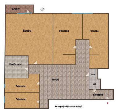 Eladó Lakás 1041 Budapest 4. kerület Újpest Rózsadombján, felújított tégla lakás