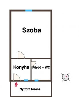 Eladó Ház 6100 Kiskunfélegyháza Belvárosi felújított ház saját udvarral