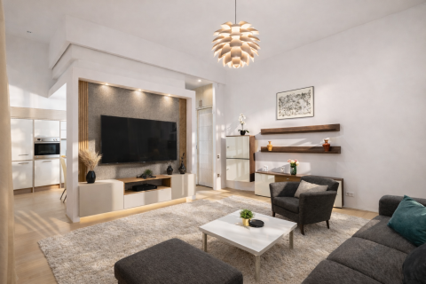 Eladó Lakás 1054 Budapest 5. kerület Modern, két szobás lakás terasszal eladó a Garibaldi utcában