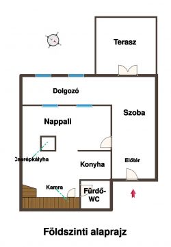 Eladó Ház 2072 Zsámbék Csendes utcában, közvetlen belterület mellett
