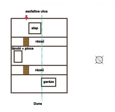 Eladó Telek 2458 Kulcs Vízparti panorámás telek