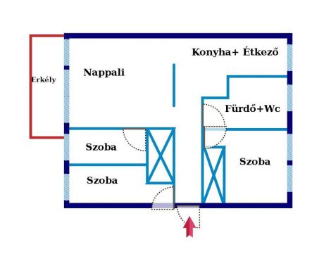 Kiadó Lakás 9700 Szombathely Thököly utcában