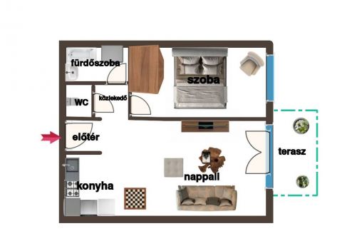 Eladó Lakás 1082 Budapest 8. kerület 