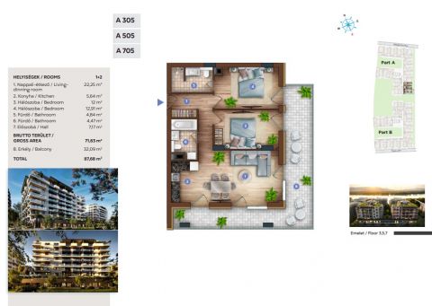 Eladó Lakás 1138 Budapest 13. kerület 