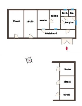 Eladó Ház 6200 Kiskőrös Eladó Kiskőrös Középcebe tanyán egy 70nm ház!