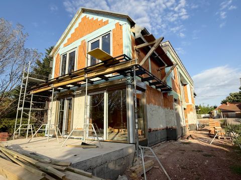 Eladó Ház 7635 Pécs , Donátus részén, ÚJ ÉPÍTÉSŰ ikerház garázzsal