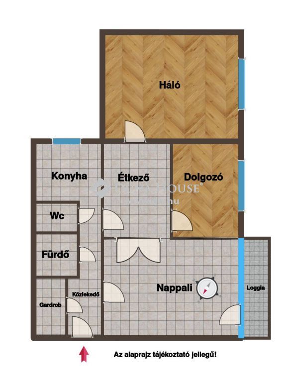1181 Budapest 18. kerület , Panelprogramos, erkélyes, 71 m2-es lakás a Havannán — 1/6