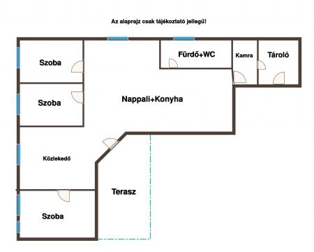 Eladó Ház 5143 Jánoshida Jánoshidán 3 szoba+nappalis ház eladó