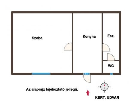 Eladó Lakás 7624 Pécs Ferencesek utcájában-felújítandó,autóbeállóval, airbnb-re is