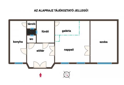 Eladó Lakás 1078 Budapest 7. kerület Külső-Erzsébetváros Ligetváros, felújított társasházi lakás