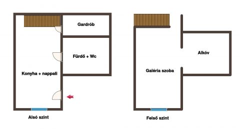 Eladó Lakás 1076 Budapest 7. kerület Kiváló kis garzon a Keletinél! 