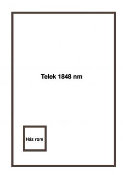 Eladó Telek 2764 Tápióbicske Tápióbicske Nagykátai út közelében 1848nm-es telek eladó