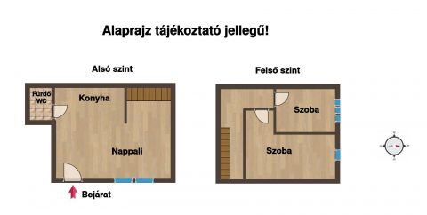 Eladó Lakás 1132 Budapest 13. kerület Újlipót városban felújított, belső két szintes lakás