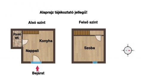 Eladó Lakás 1132 Budapest 13. kerület Újlipótvárosban, felújított, belső két szintes lakás