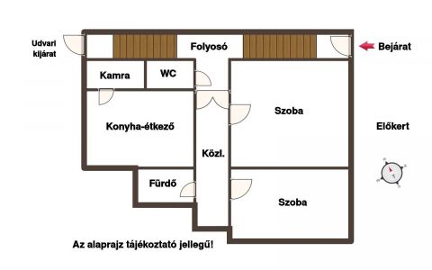 Eladó Ház 9400 Sopron Alsólővérekben eladó 71m2-es két szobás felújítandó ház