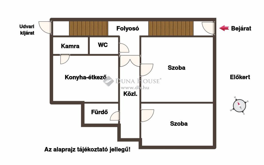 9400 Sopron , Alsólővérekben eladó 71m2-es két szobás felújítandó ház — 1/14