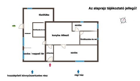 Eladó Ház 2213 Monorierdő Monorierdőn a Polgármesteri hivatal szomszédságában