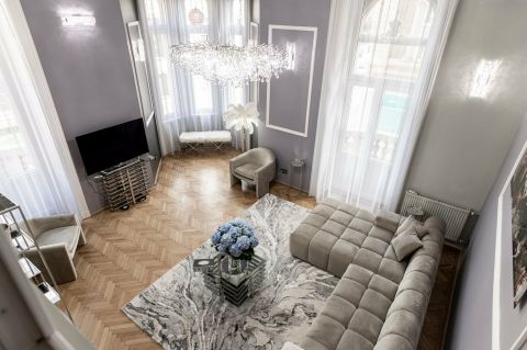 Eladó Lakás 1053 Budapest 5. kerület , Erzsébet hídra néző, belső két szintes, 4 szobás luxuslakás