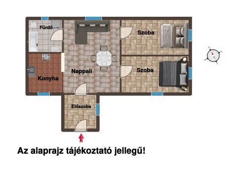 Eladó Ház 2740 Abony Csendes utcában felújított családi otthon