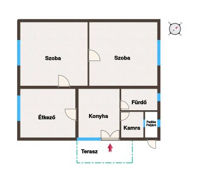 Eladó Ház 6646 Tömörkény Tömörkény külterületén