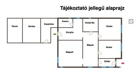 Eladó Ház 2377 Örkény Központ közelében