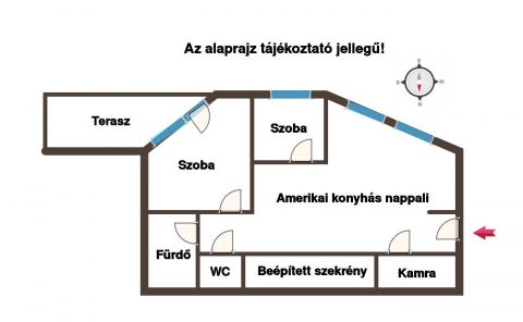Eladó Lakás 1196 Budapest 19. kerület Teljekörűen felújított, igényes, 2+1 félszobás lakás